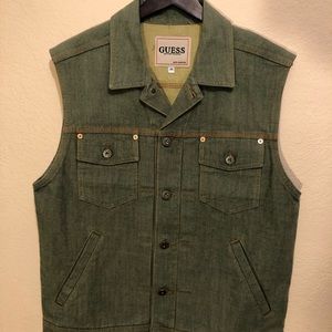 NOS Vintage 80s Guess Jeans Grail-denim vest